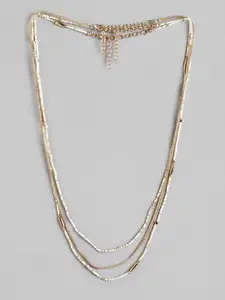 RICHEERA Brass Gold-Plated Necklace