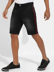 Campus Sutra Men Cotton Denim Shorts