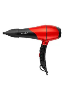 Ikonic Professional 2200 Pro Hair Dryer - Red & Black