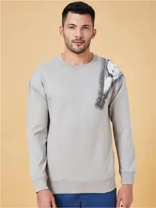Urban Ranger by pantaloons Graphic Printed Cotton Pullover Sweatshirt