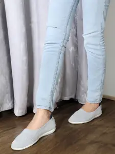 Carlton London sports Women Self Design Ballerinas Flats