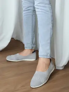 Carlton London sports Women Self Design Ballerinas Flats