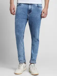 Dennis Lingo Men Slim Fit Clean Look Heavy Fade Stretchable Jeans