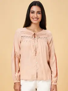 Honey by Pantaloons Tie-Up Neck Top
