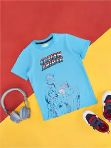 Pantaloons Junior Boys Graphic Printed Round Neck Cotton T-shirt