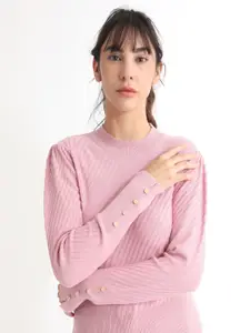 RAREISM Basic Sweater With Cuff Detail