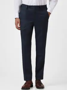 Van Heusen Men Mid Rise Formal Trousers