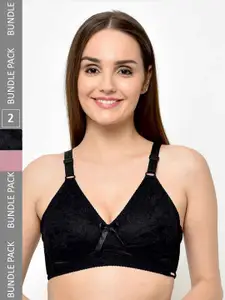Curvy Love Pack Of 2 Full Coverage Everyday Bras Full Coverage With Every Day Comfort
