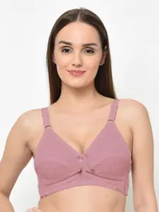 Curvy Love Self Design Full Coverage Everyday Bra With All Day Comfort