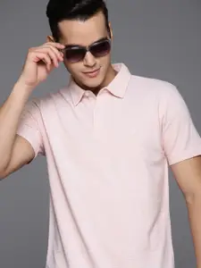 Allen Solly Men Polo Collar Pure Cotton T-shirt