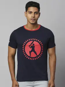 FanCode Graphic Printed Bio Finish Cotton Sports T-shirt