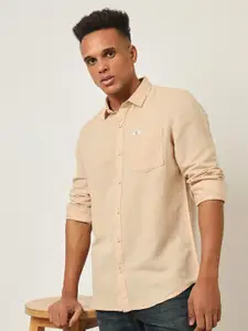 Lee Slim Fit Spread Collar Cotton Casual Shirt
