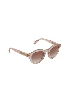Police Women Round Sunglasses with UV Protected Lens