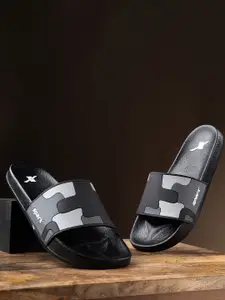 Sparx Men Printed Sliders