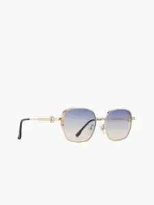 Forca by Lifestyle Women Square Sunglasses With UV Protected Lens
