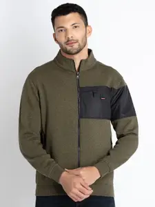 Status Quo Cotton High Neck Sweatshirt