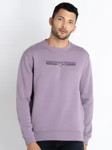 Status Quo Round Neck Cotton Pullover Sweatshirt