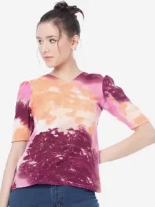 CLEMIRA Tie and Dye Top