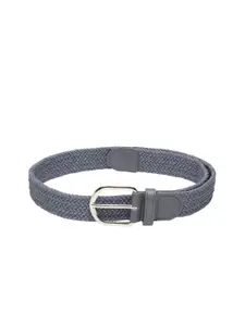 Roadster Grey Men Braided Belts