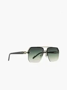 Forca by Lifestyle Men Square Sunglasses With UV Protected Lens 1000012769580