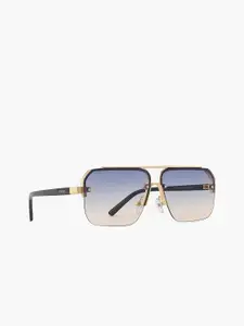 Forca Men Aviator Sunglasses with UV Protected Lens 1000012777705
