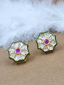 Anouk Gold-Plated Floral Studs Earrings