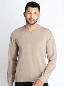 Status Quo V-Neck Long Sleeves Pullover Sweater