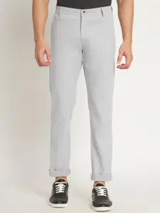 RAGZO Men Slim Fit Low-Rise Cotton Trousers