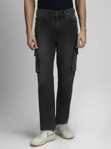 Dennis Lingo Men Straight Fit Mid-Rise Clean Look Stretchable Jeans
