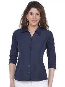 KALINI Comfort Spread Collar Casual Shirt