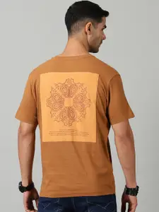 THE HOLLANDER Graphic Printed Pure Cotton T-shirt