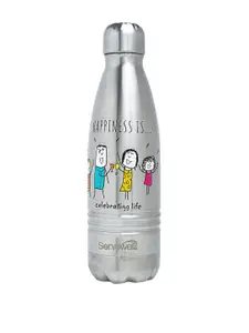 Servewell Indus Stainless Steel Vacuum Water Bottle - 500 ML