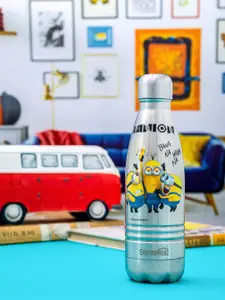 Servewell Indus Metallic Printed Leak Proof Water Bottle - 500 ML