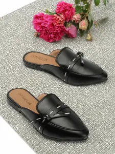 OPHELIA Pointed Toe Flats Mules