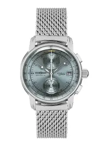 ZEPPELIN Men Stainless Steel Bracelet Style Straps Analogue Watch 8670M4