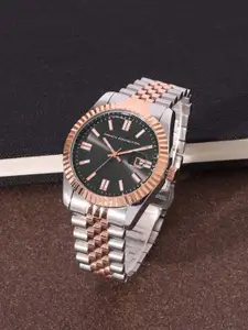 French Connection Men Stainless Steel Bracelet Style Straps Analogue Watch FCP41RTM