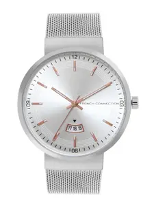 French Connection Men Dial & Stainless Steel Straps Analogue Watch FCP42SM-S