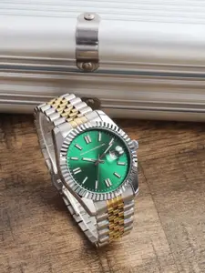 French Connection Men Stainless Steel Bracelet Style Straps Analogue Watch FCP41TM-GR