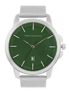 French Connection Men Dial & Stainless Steel Analogue Watch FCN00058F