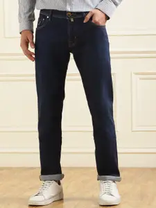 Jacob Cohen Men Slim Fit Clean Look Mid-Rise Cotton Jeans