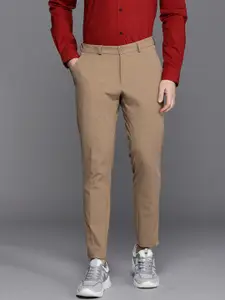 Louis Philippe Ath.Work Men Mid-Rise Tapered Fit Chinos