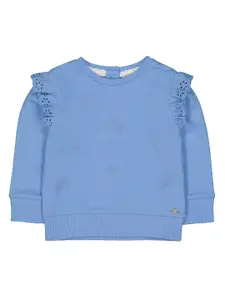 mothercare Girls Ethnic Motifs Embroidered Cotton Sweatshirt