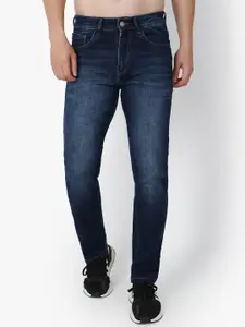 VIOSFAIRA Men Urban Slim Straight Fit Light Fade Stretchable Organic Cotton Jeans