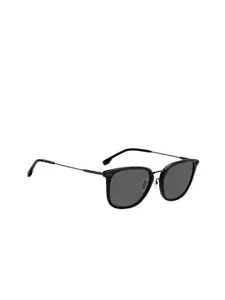 HUGO Men Wayfarer Sunglasses with UV Protected Lens 20407080756M9
