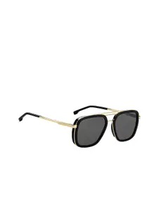 HUGO Men Square Sunglasses with UV Protected Lens 20375580755IR