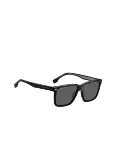 HUGO Men Rectangle Sunglasses With UV Protected Lens 20434028455IR