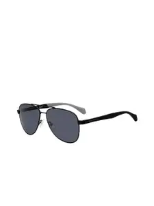 HUGO Men Aviator Sunglasses with UV Protected Lens 20241300360IR