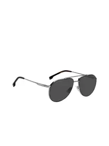 HUGO Men Aviator Sunglasses With UV Protected Lens 20434131Z60IR