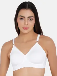 NAIDU HALL Full Coverage Non Padded Every Day Bra With All Day Comfort