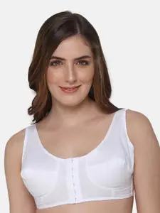 NAIDU HALL Full Coverage Non Padded Pure Cotton Bra with All Day Comfort